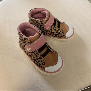 Cat & Jack Leopard High Top Sneakers